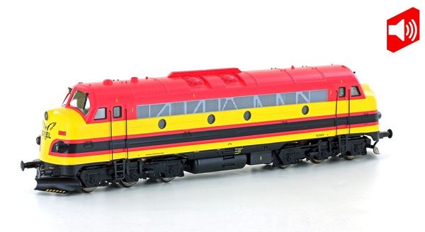 Kato HobbyTrain Lemke HE10044563 - Diesel locomotive Nohab MY1151 Eivel Kansas City (DCC Sound Decoder)